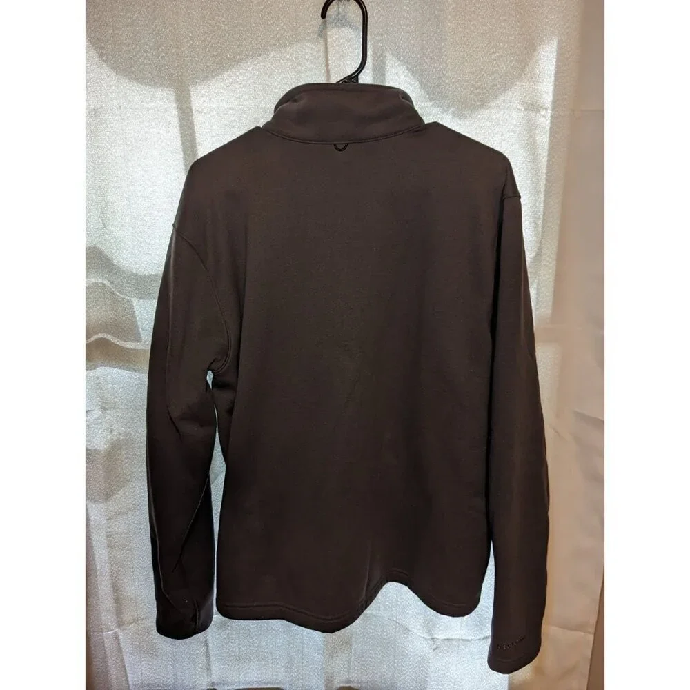 Under Armour Mens Size Large Gray Loose Coldgear Storm Full Zip Jacket 1316018